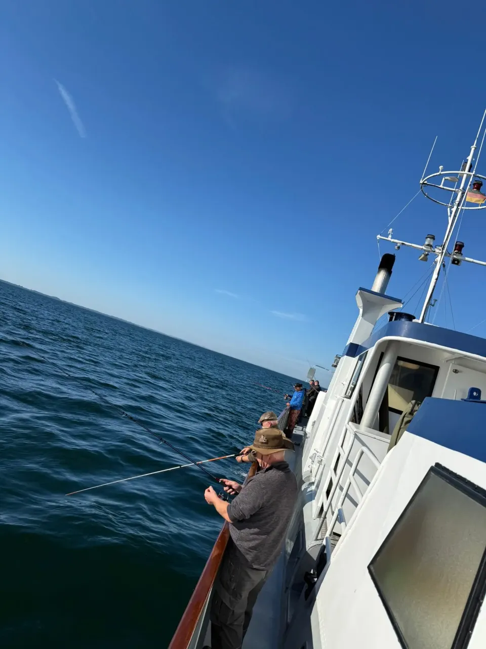 Meeresangeln auf der MS Peter II in Wismar