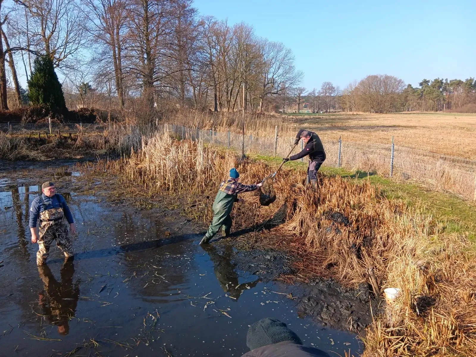 Abfischen in Kemberg – Erfolgreicher Saisonstart!