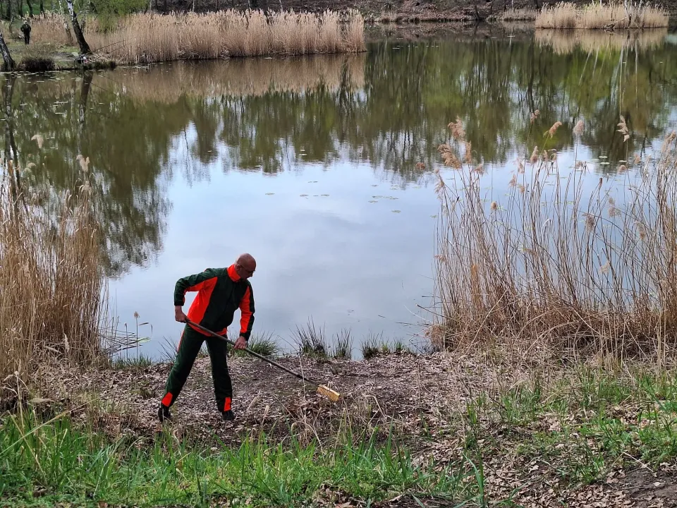 Arbeitseinsatz ACA-Teich