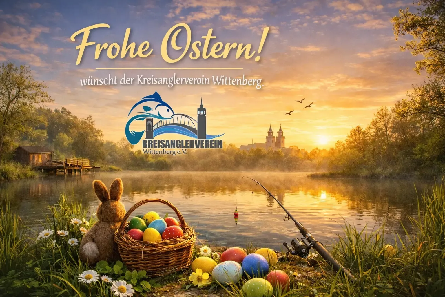 Frohe Ostern wünscht der Kreisanglerverein Wittenberg e.V.
