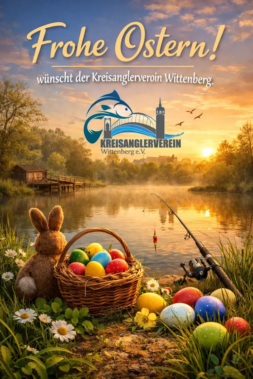 Frohe Ostern wünscht der Kreisanglerverein Wittenberg e.V.