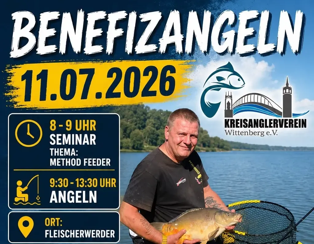 Benefizangeln am 11. Juli 2026 – Angeln für den guten Zweck