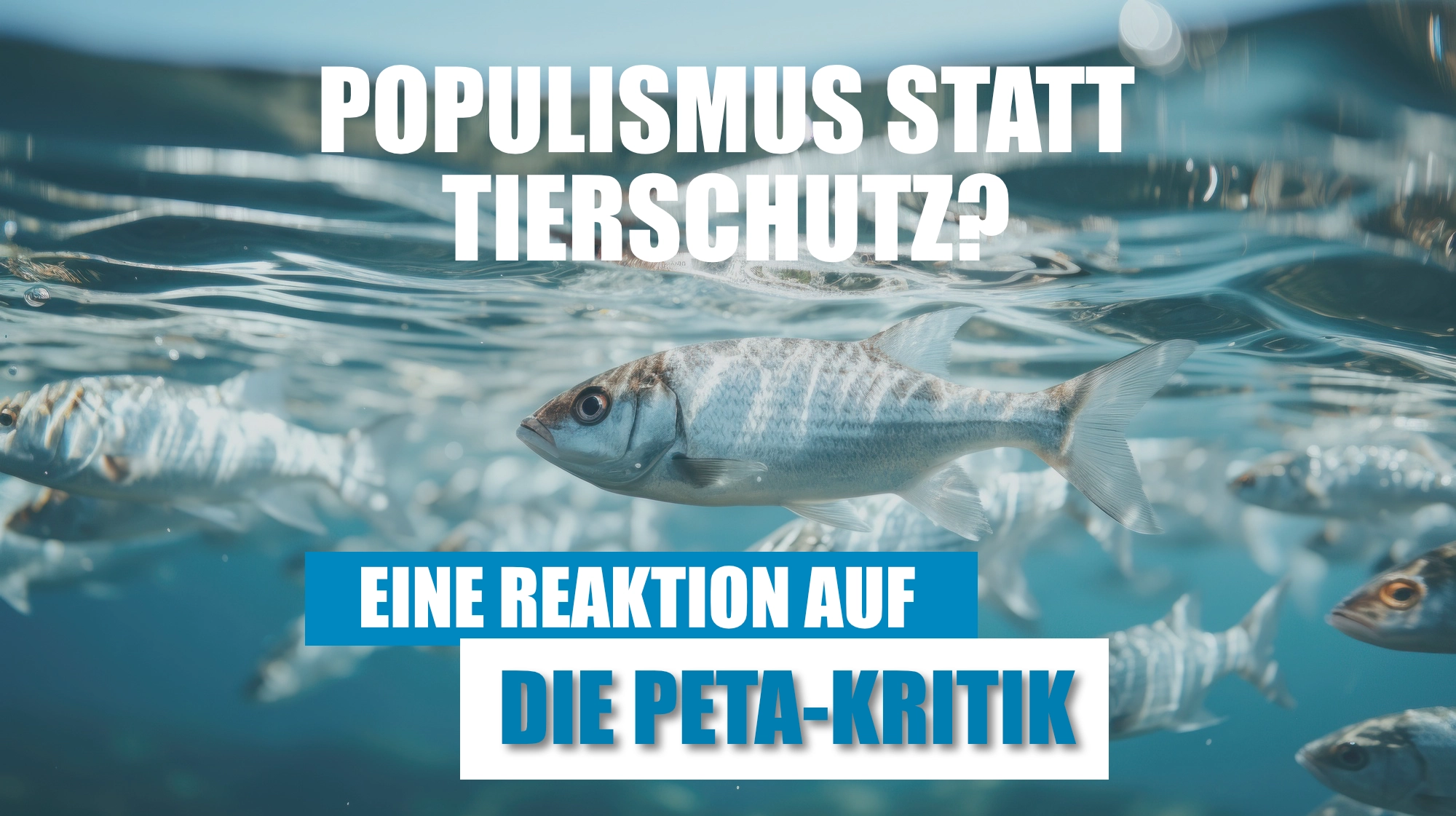 Populismus statt Tierschutz? – Eine Reaktion auf die PETA-Kritik